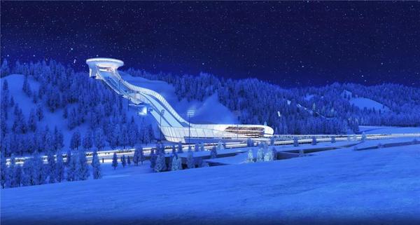 清华大学建筑设计院项目冬奥会场馆雪如意亮相央视引热议