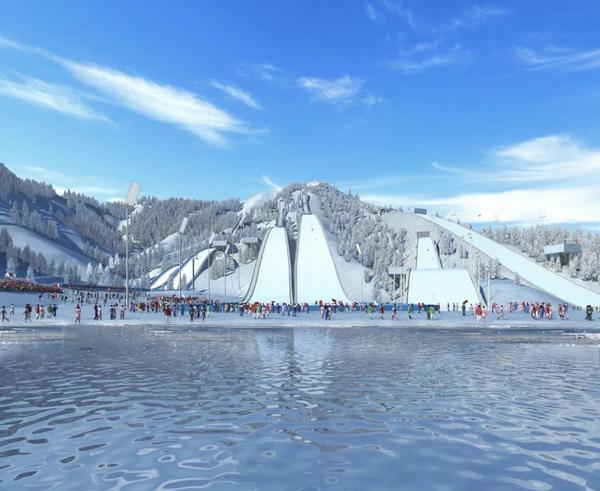 thad项目涞源国家跳台滑雪训练科研基地